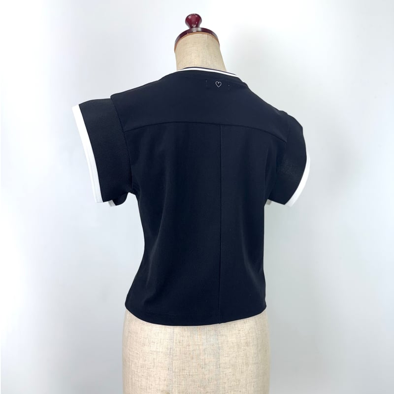 BASICKS / Polo Sleeve T-shirts | glitter ONLI