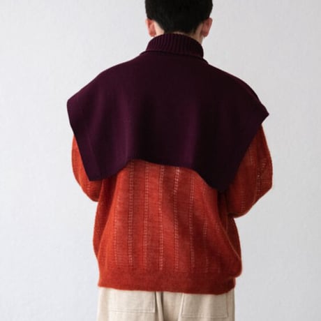 DISCOVERED /   LOOPING KNIT VEST