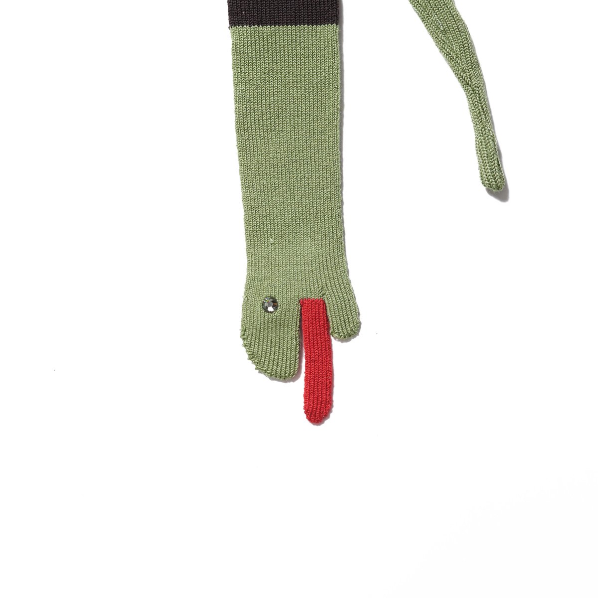 DOUBLET / SNAKE KNIT TIE | glitter ONLINE STORE