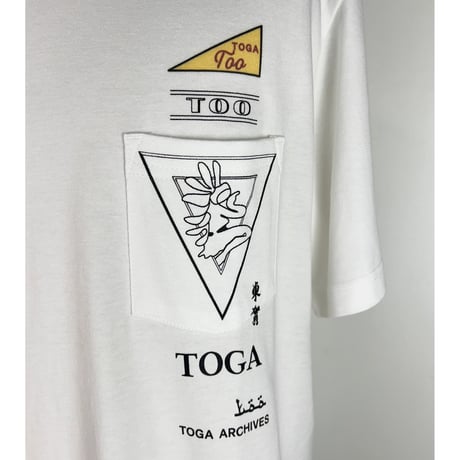 TOGA TOO /Print T-shirt