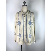 TOGA TOO /Inner print long sleeve shirt