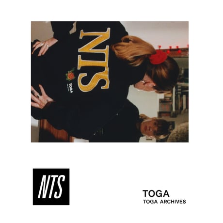 TOGA×NTS コラボレーション  / Full zip hoodie  （ TOGA×NTS
