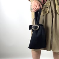 TOGA TOO  / Concho knit bag