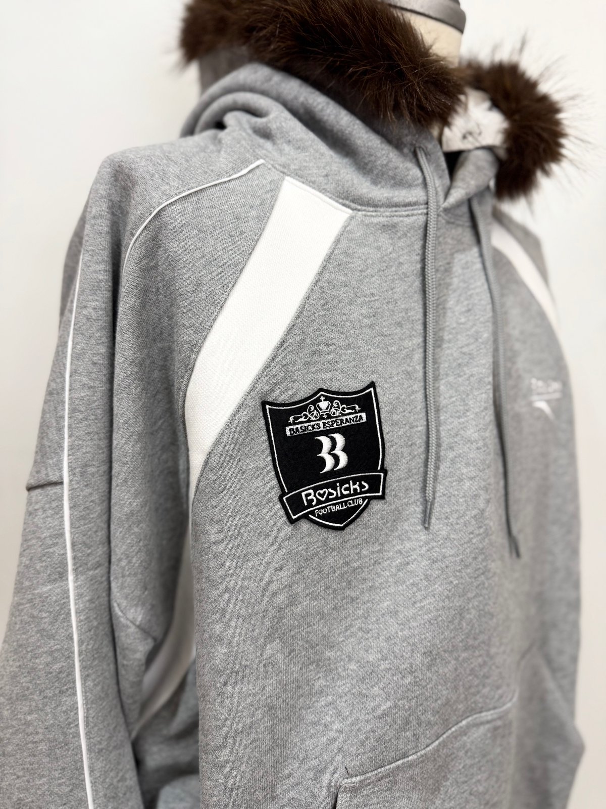 BASICKS / x Reebok Uniform Sweat Hoodier | glit