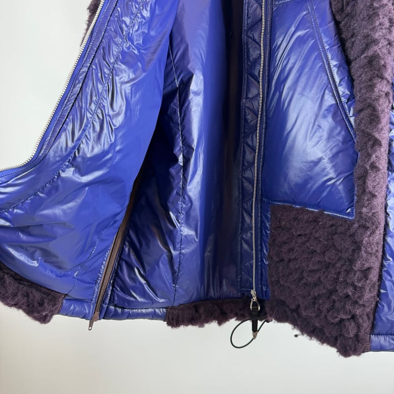 TOGA virilis / BOA NYLON BLOUSON | glitter O TOGA virilis / BOA NYLON BLOUSON | glitter O