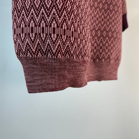 TOGA TOO  / LOGO KNIT POLO SHIRT