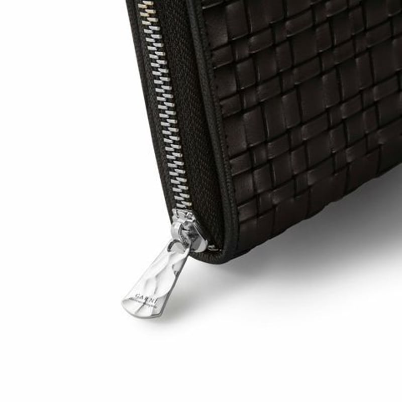 GARNI / Weave Zip Long Wallet | glitter ONLINE GARNI / Weave Zip Long Wallet | glitter ONLINE