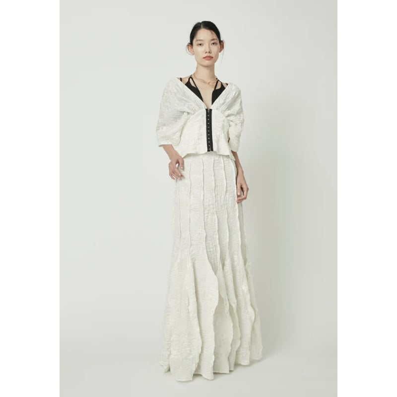 MURRAL - 新品　MURRAL &quot;Inflate&quot; blooming top (White) murral / 