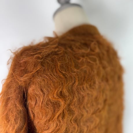 TOGA TOO / Shaggy knit cardigan
