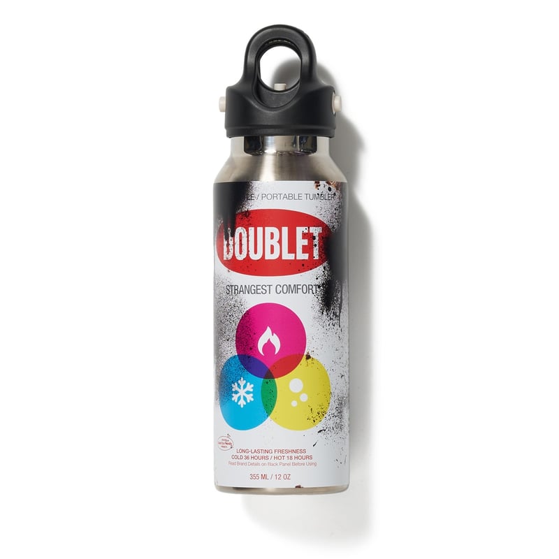 DOUBLET /SPRAY-CAN WATER BOTTLE/SMALL | glitter