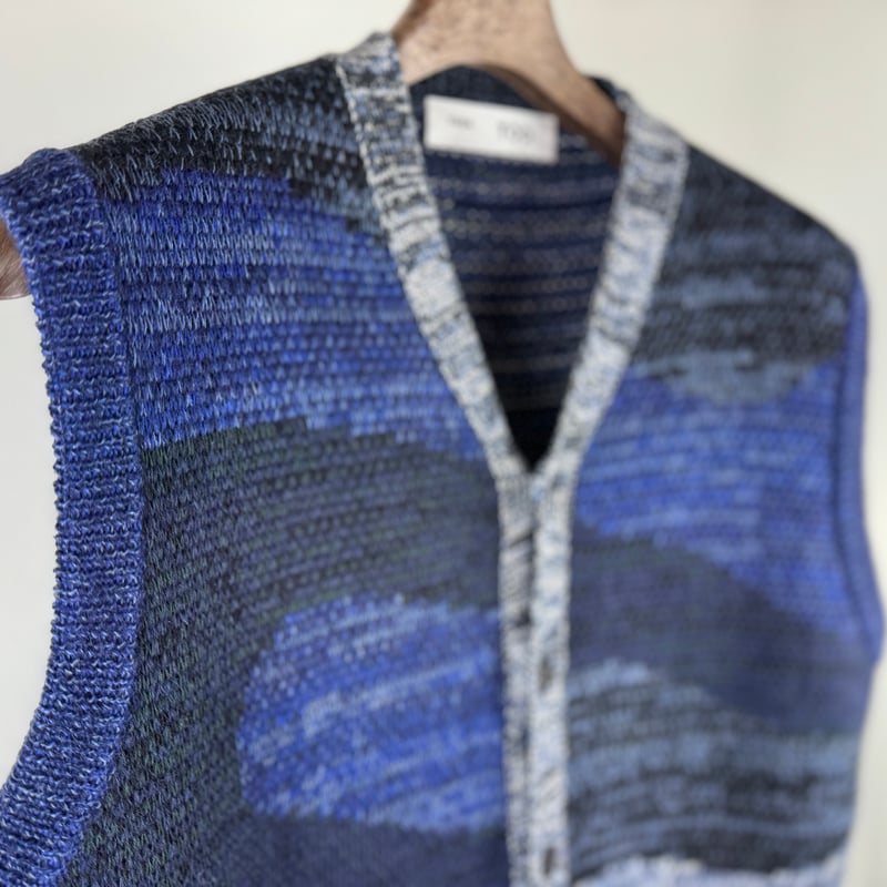 TOGA TOO / Jacquard knit vest | glitter ONLIN TOGA TOO / Jacquard knit vest | glitter ONLIN