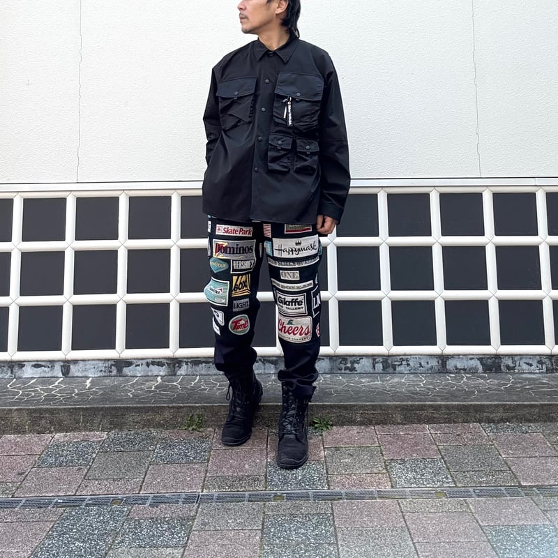 YOSHIO KUBO / MULTI-LOGO TUCK PT | glitter ON