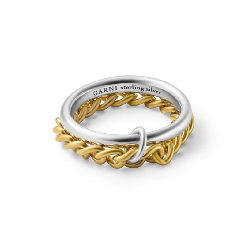 GARNI / Twin Ring - COMBI | glitter ONLINE STORE
