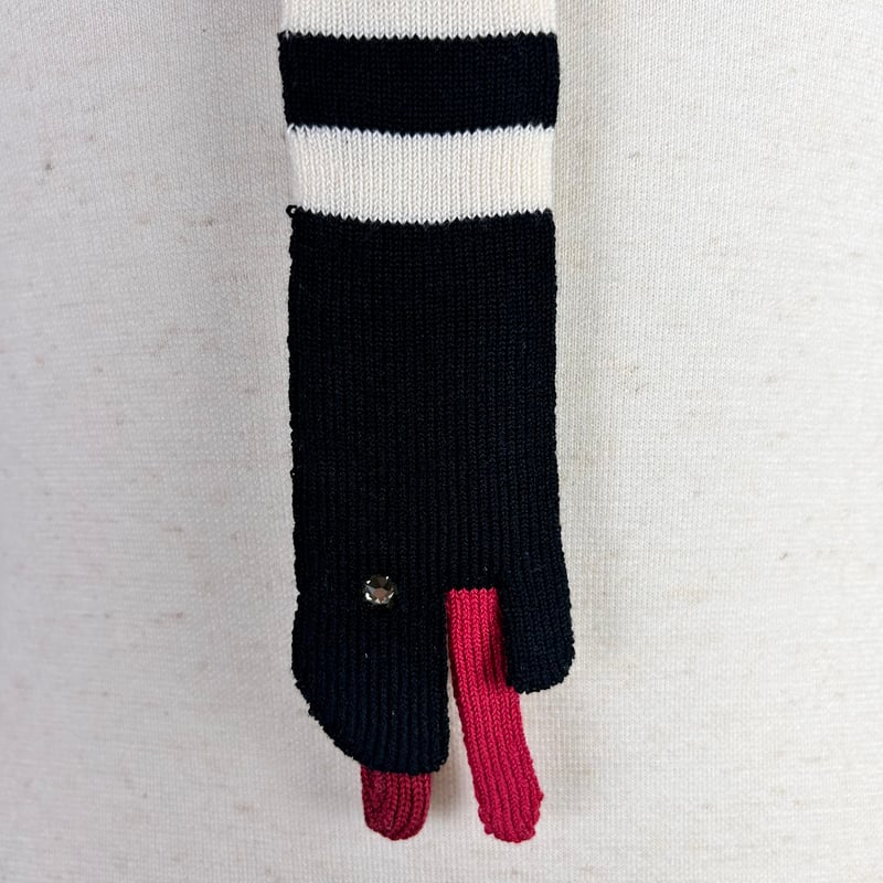 マ*ー様 doublet 25aw snake tie / red マ*ー様 doublet 25aw snake tie / red SNAKE KNIT TIE – doublet