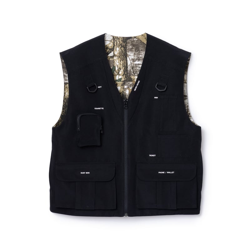 NONTOKYO / REVERSIBLE MULTI POCKET VEST | glitt
