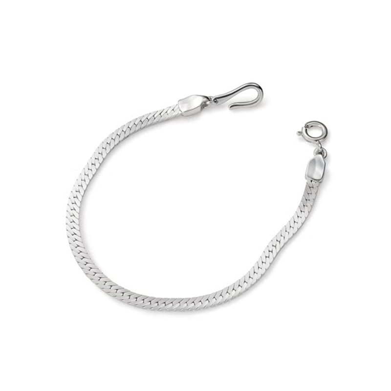 garni ブレスレット　long garni ブレスレット long GARNI / Herringbone Chain Bracelet | glitter