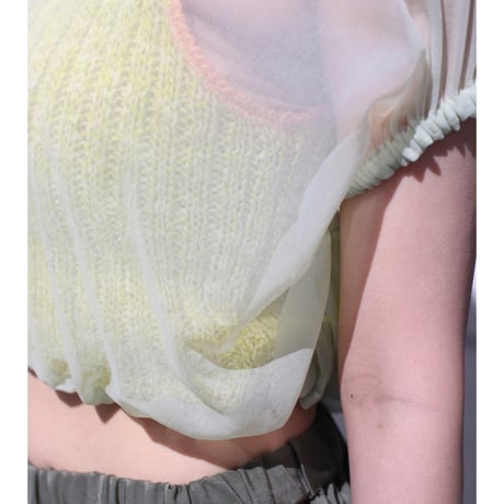 G.V.G.V.  / SHEER H/S TOP