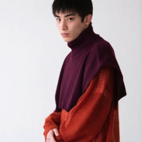 DISCOVERED /   LOOPING KNIT VEST
