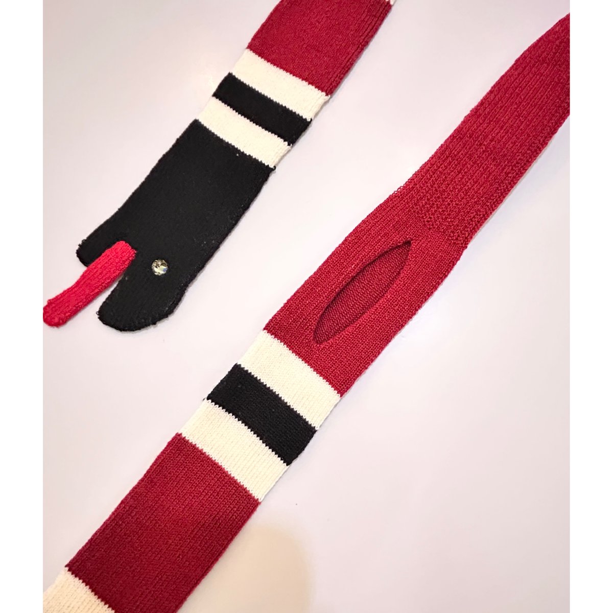 DOUBLET / SNAKE KNIT TIE | glitter ONLINE STORE