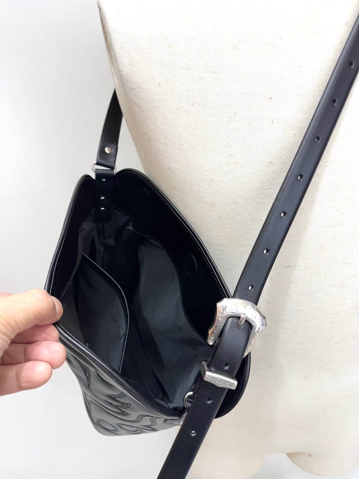 TOGA TOO / Western shoulder bag | glitter ON