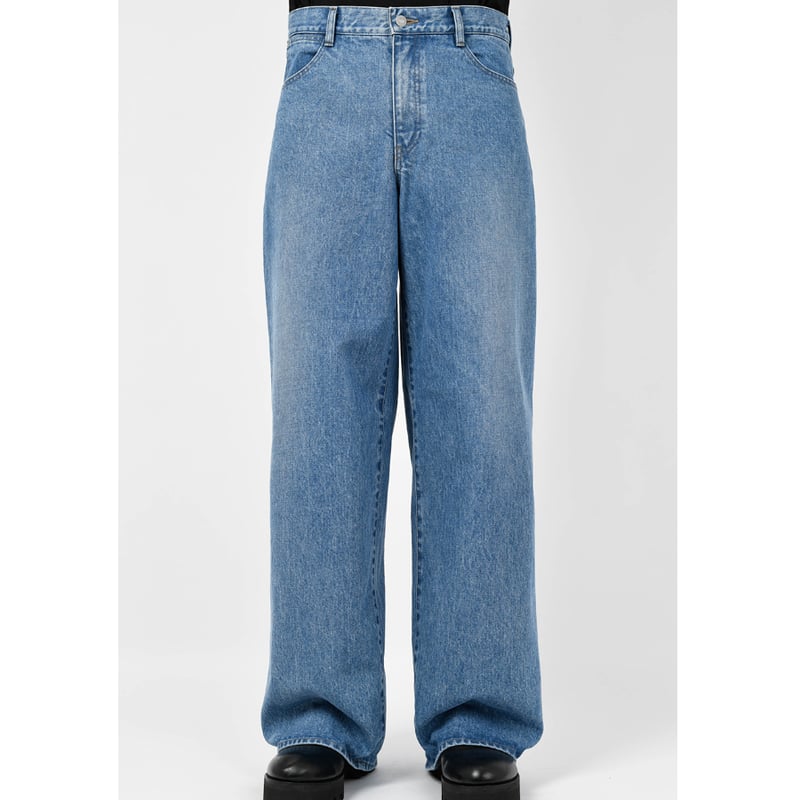 lad musician デニム ストレート パンツ ラッドミュージシャン LAD MUSICIAN（ラッドミュージシャン）の「12oz DENIM STRAIGHT