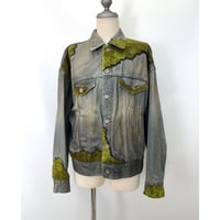 DOUBLET / MOSS-GROWN WOOD DENIM JACKET