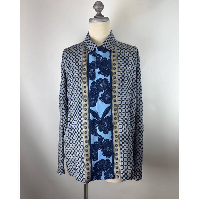 TOGA virilis / INNER PRINT SHIRTS | glitter ON