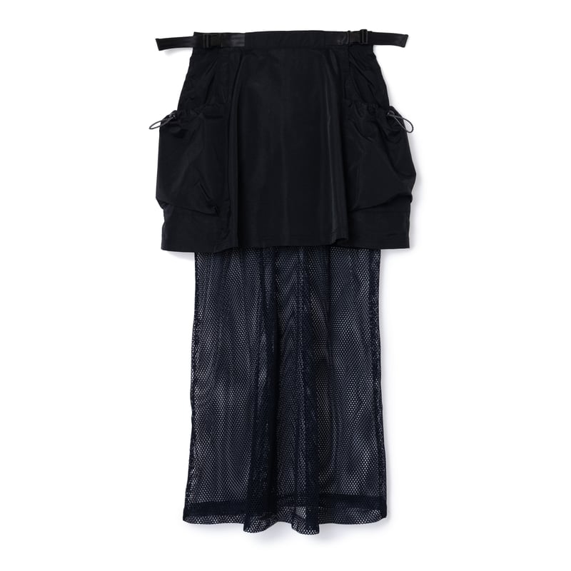NONTOKYO / MESH LAYER SKIRT | glitter ONLINE S