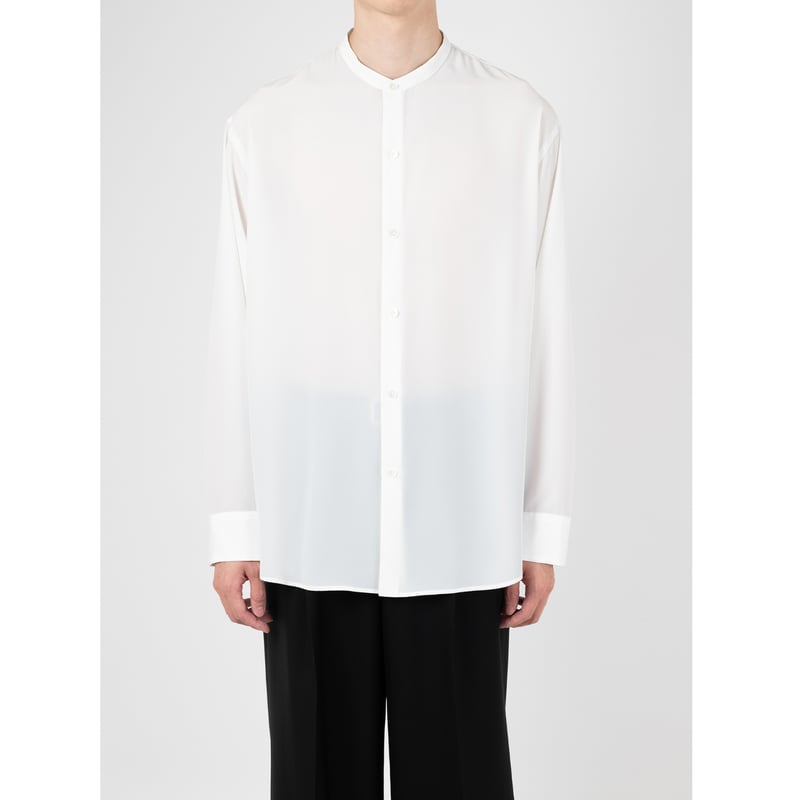 LADMUSICIAN / DECHINE BAND COLLAR BIG SHIRT | g