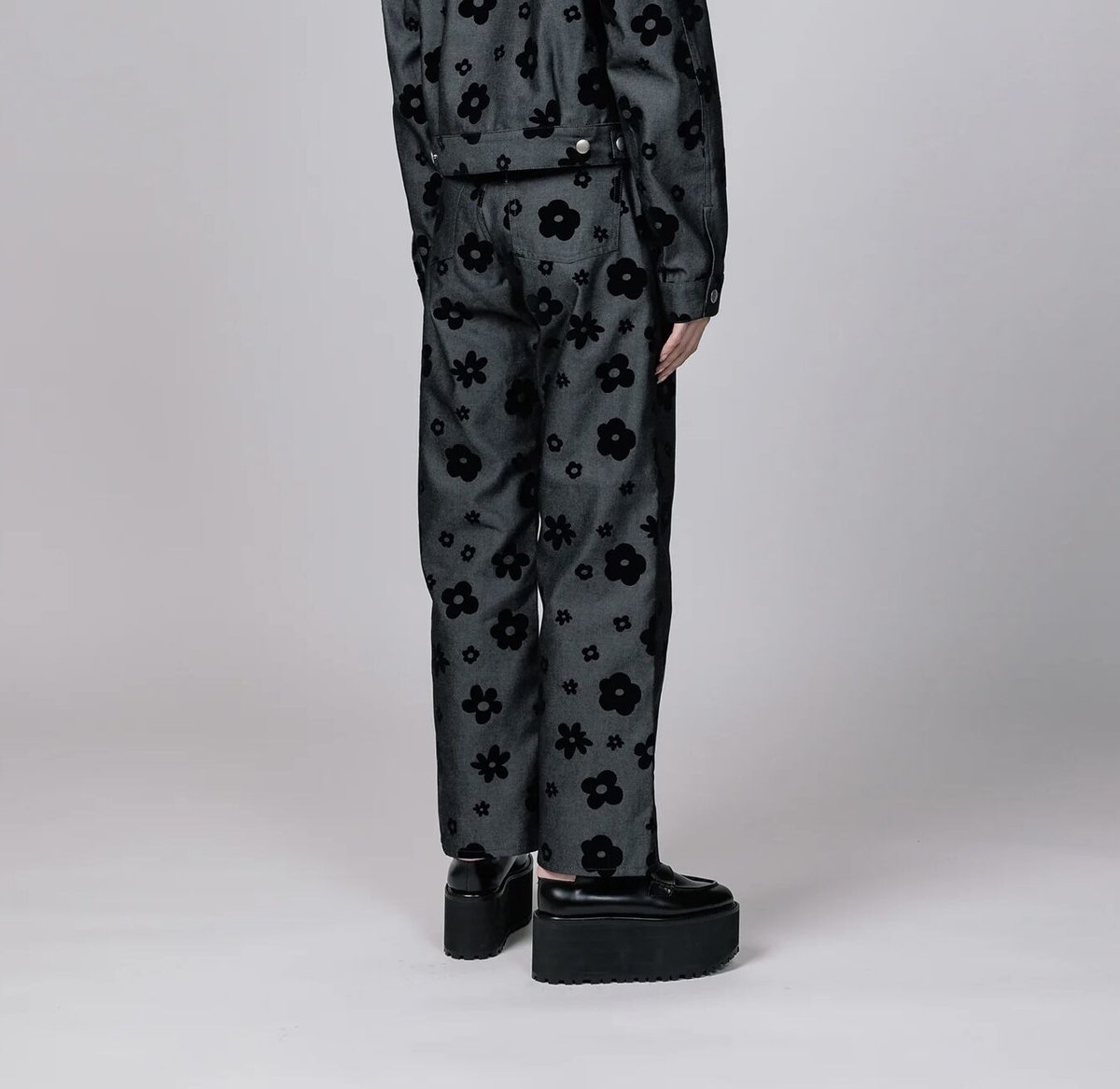NONTOKYO / FLOWER DENIM PANTS | glitter ONLINE...