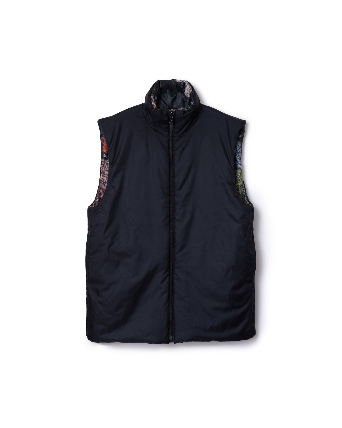 NONTOKYO / REVERSIBLE PADDING VEST | glitter O