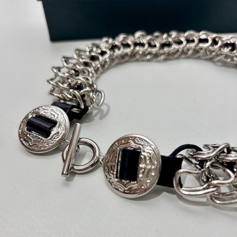 TOGA TOO / METAL CHAIN NECKLACE | glitter ONL