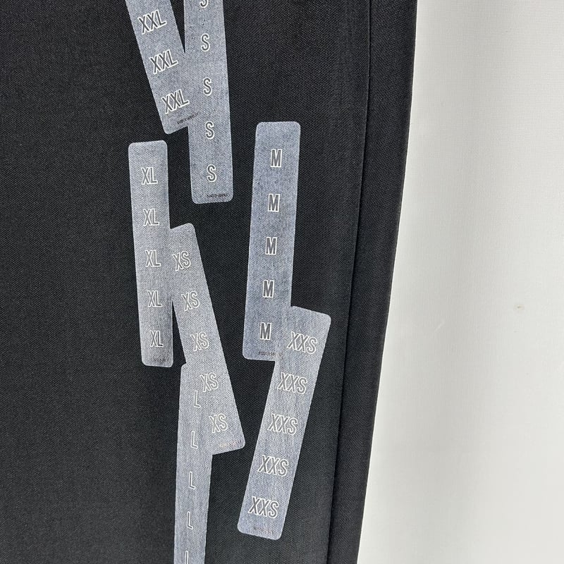 DOUBLET /RECYCL WOOL DAMAGED TROUSERS | glitter
