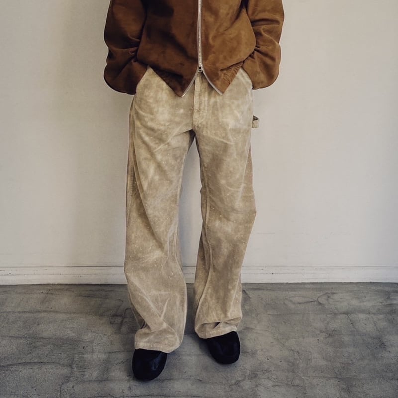 soe READY TO WEAR /Splashed Painter Trousers |