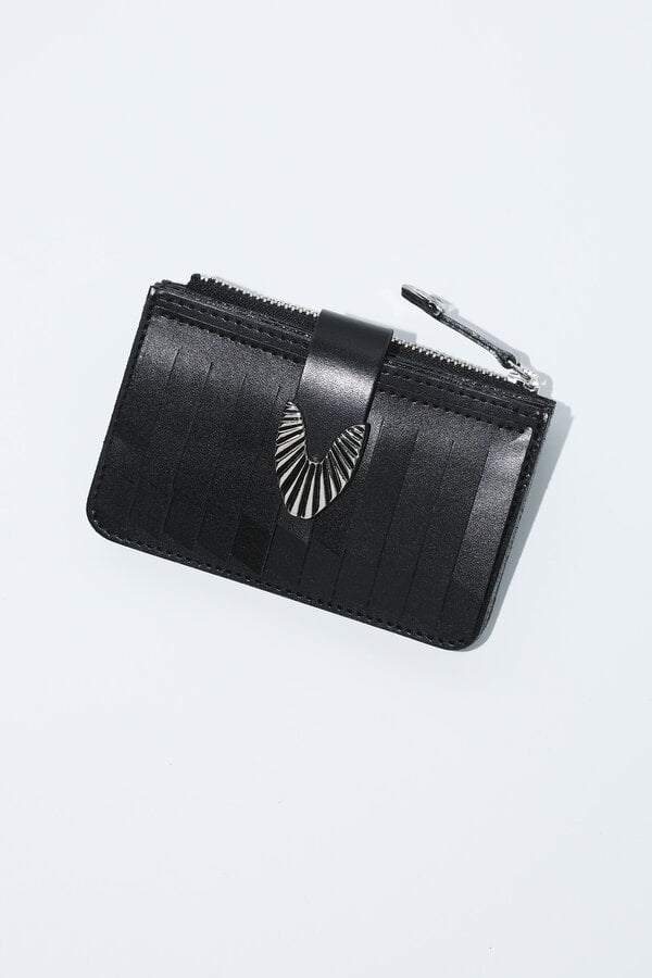 TOGA TOO / Fringe wallet small | glitter O