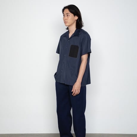 soe READY TO WEAR　/　H/S Shirts With Black Pocket