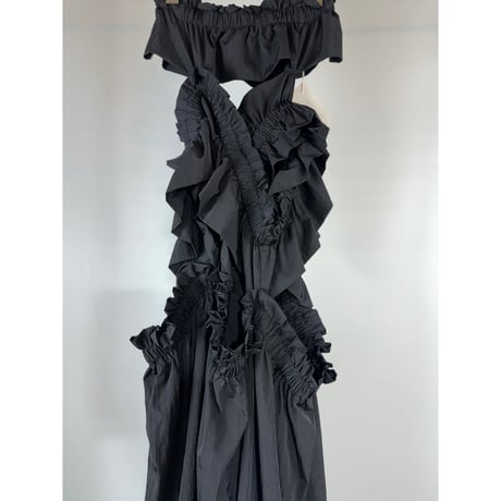 HOUGA  /kiki frill dress