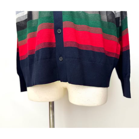 TOGA TOO  / Sheer knit cardigan