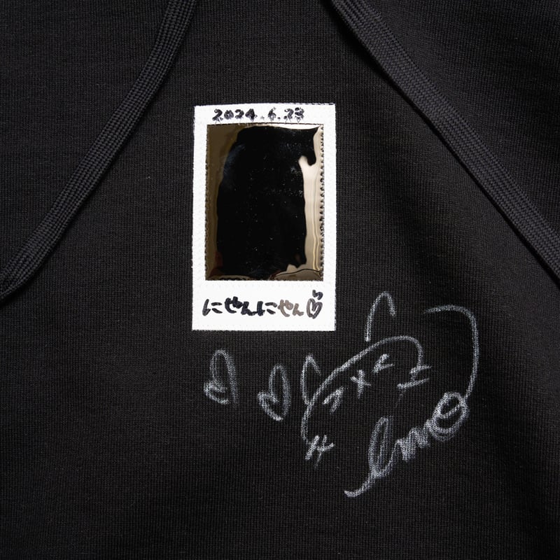 DOUBLET /“CHEKI” RAINBOW-FILM HOODIE | glitter DOUBLET /“CHEKI” RAINBOW-FILM HOODIE | glitter