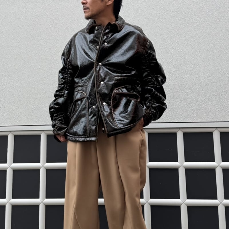YOSHIO KUBO / TOPGUN BOA BIND BLOUSON | glitter
