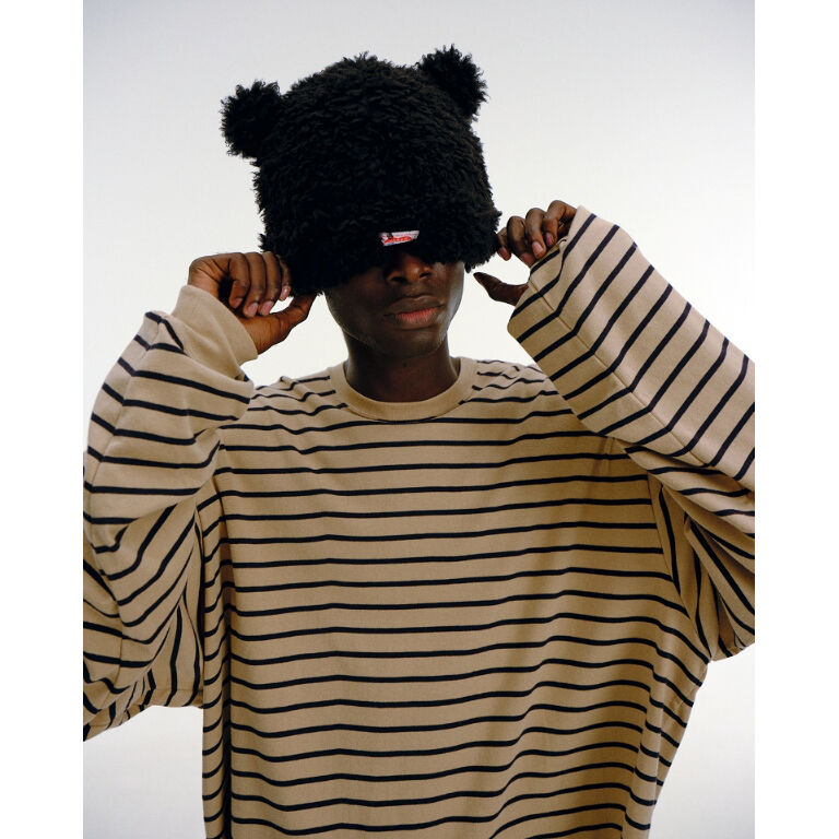 SALE】 【新品】BASICKS BEAR BEANIE / サイズM ハット - hinode7000.jp