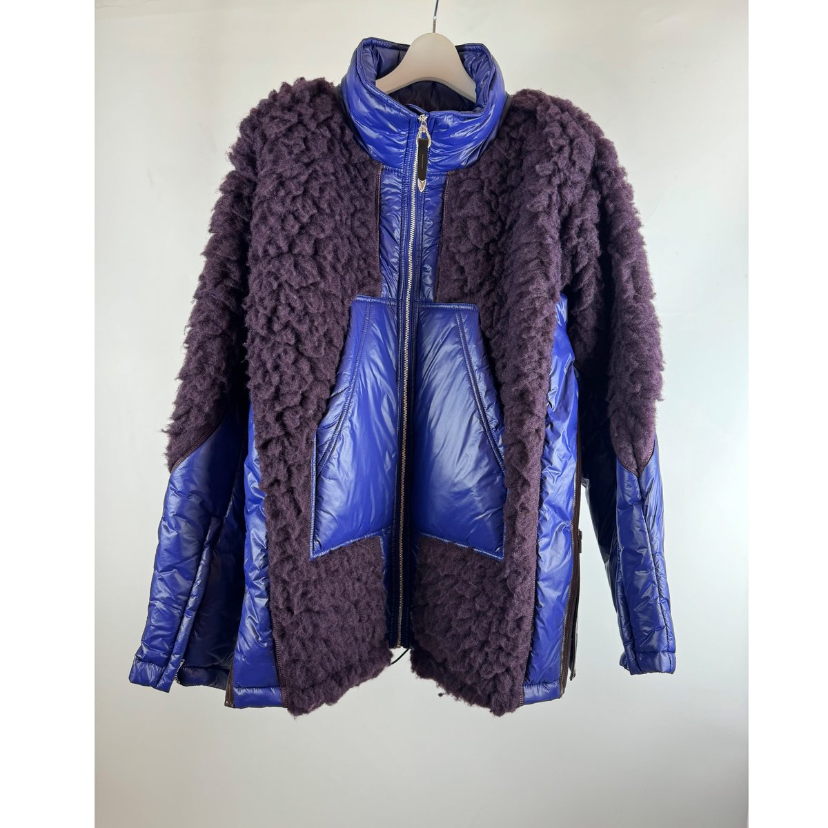TOGA virilis / BOA NYLON BLOUSON | glitter O