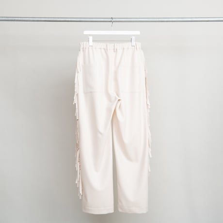 DISCOVERED　/ FRINGE FLANO SLACKS PANTS