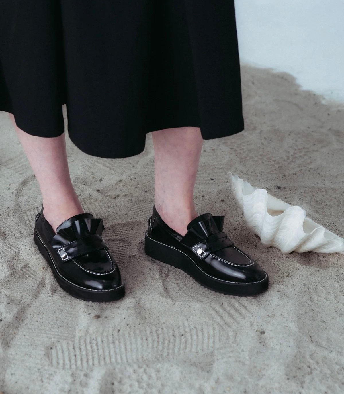HOUGA / day and night loafer | glitter ONLINE