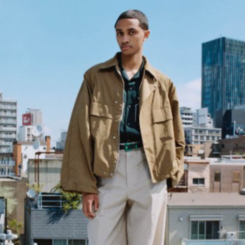 TOGA virilis / NILON TAFFTA BLOUSON | glitter TOGA virilis / NILON TAFFTA BLOUSON | glitter