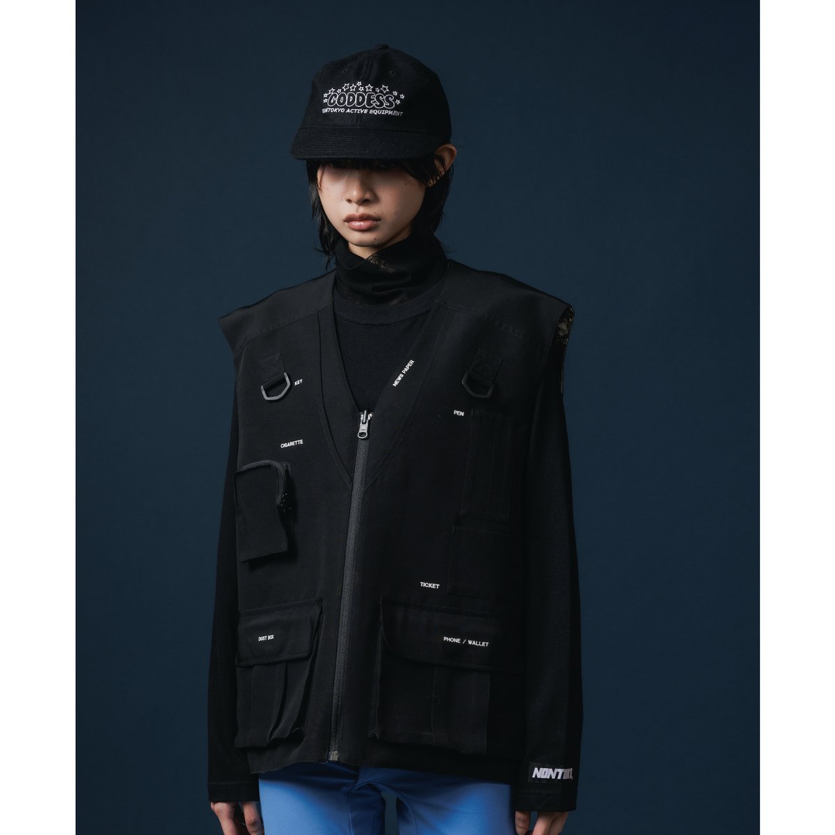 NONTOKYO / REVERSIBLE MULTI POCKET VEST | glitt