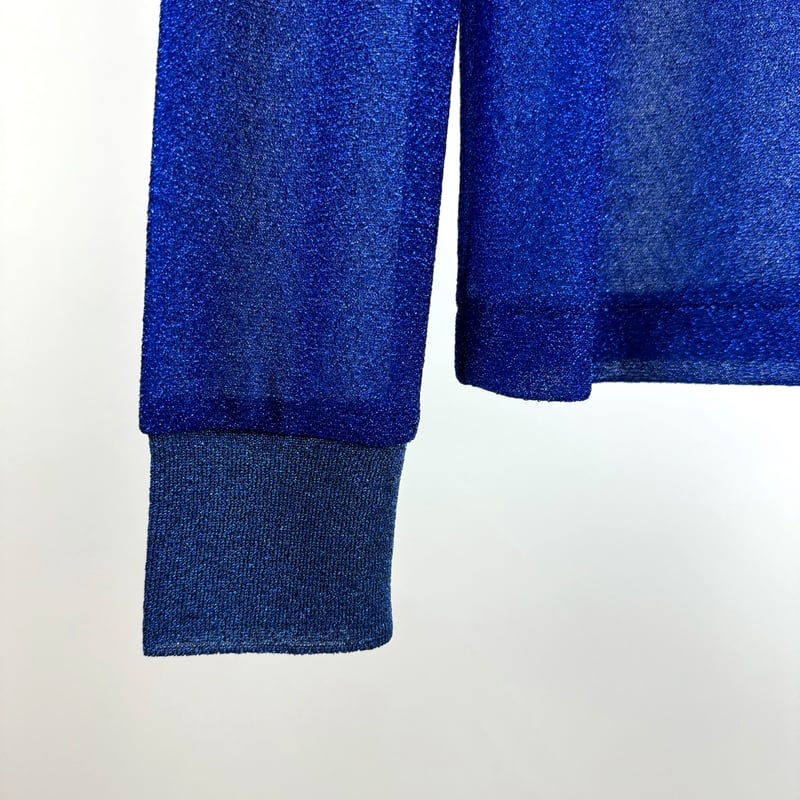 TOGA UNISEX / SPARKLE JERSEY HIGH NECK | glit