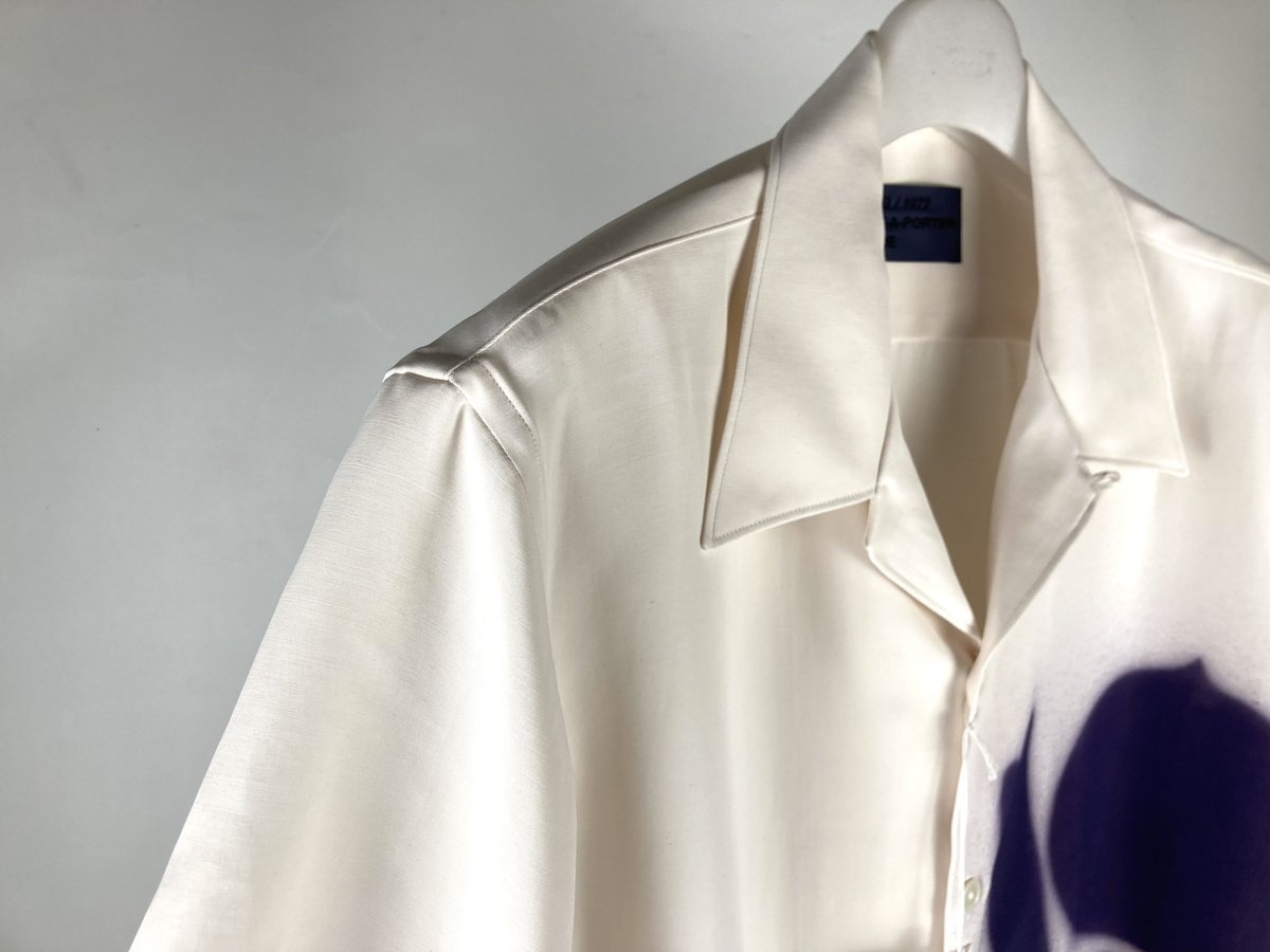soe ready to wear シャツ soe READY TO WEAR/ Sprayed H/S Shirt | glitter