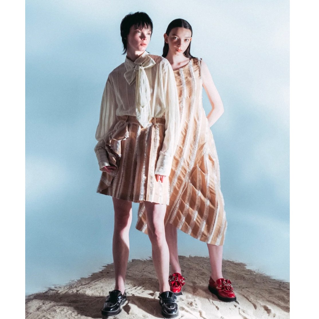 HOUGA / day and night loafer | glitter ONLINE