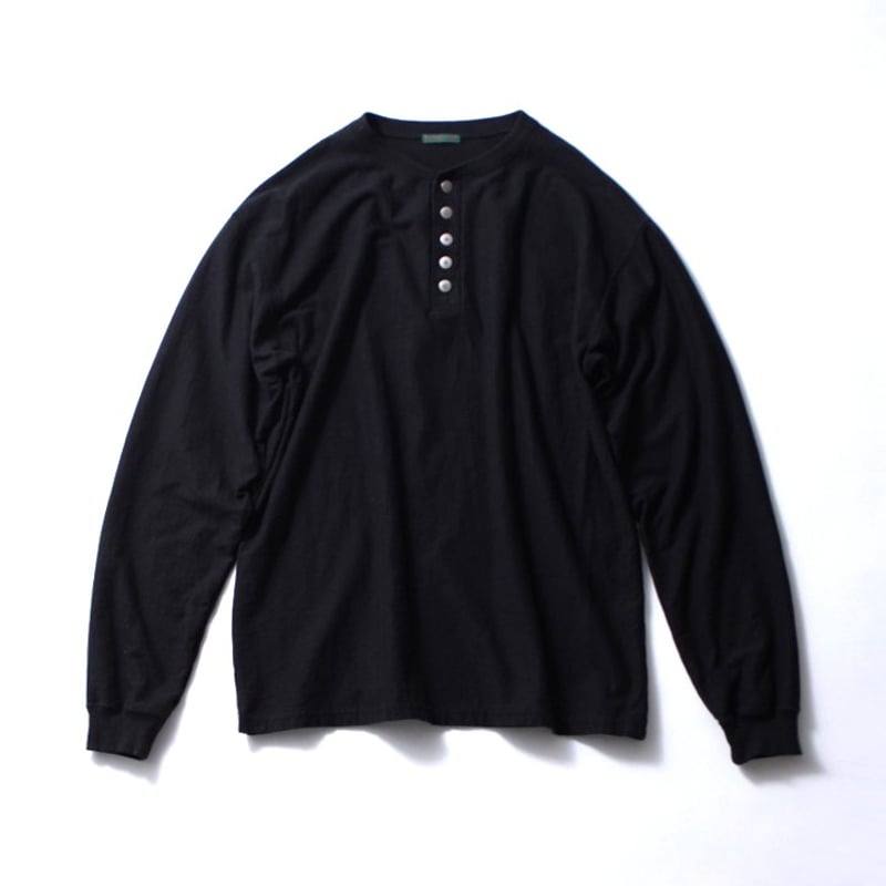 soe READY TO WEAR / Henryneck L/S T-Shirts | g